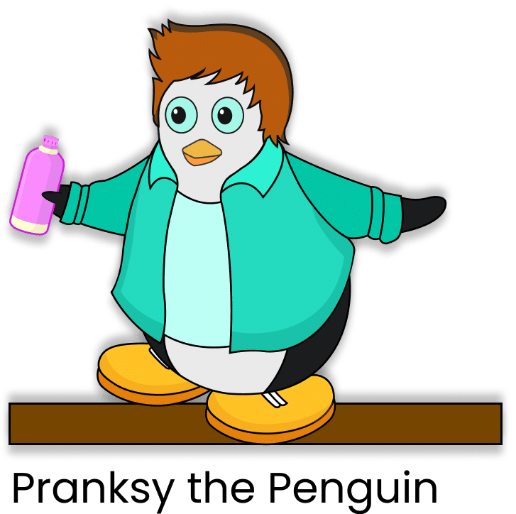 Pranksy the penguin, the