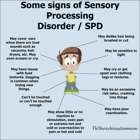 signs of sensory processing disorder