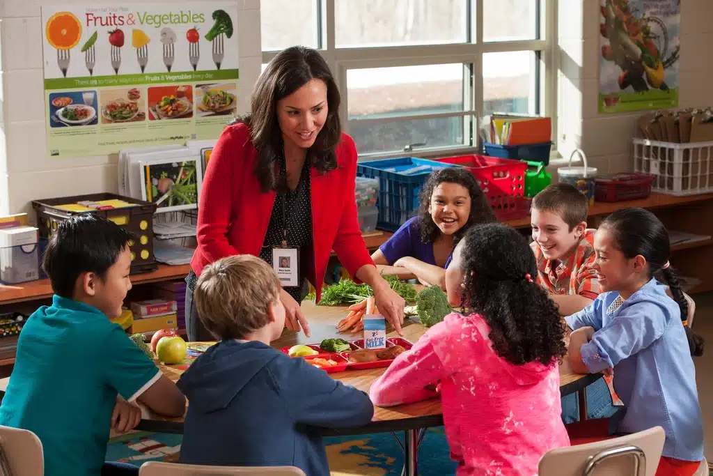 how to ask for help School Nutrition Professional talking elementary