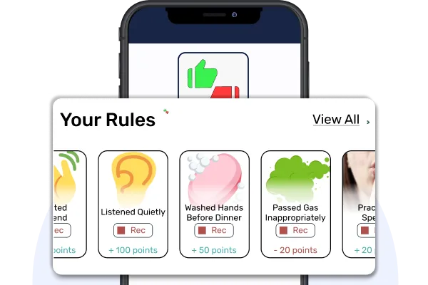 behavior tracking apps parent app screenshot