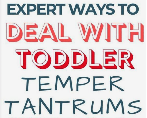 How to Deal With Toddler Tantrums - Goally