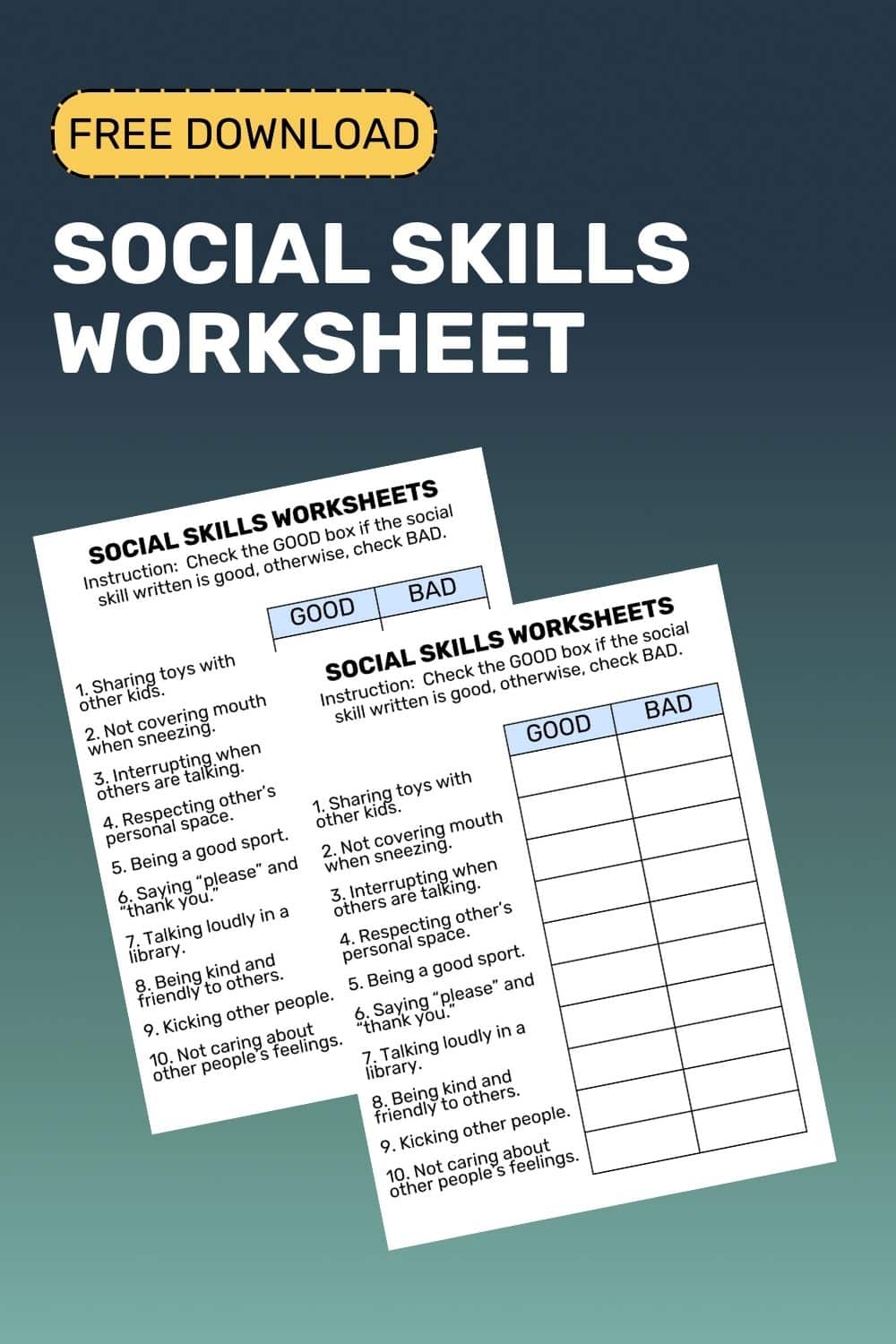 social-skills-worksheets-for-kids-goally