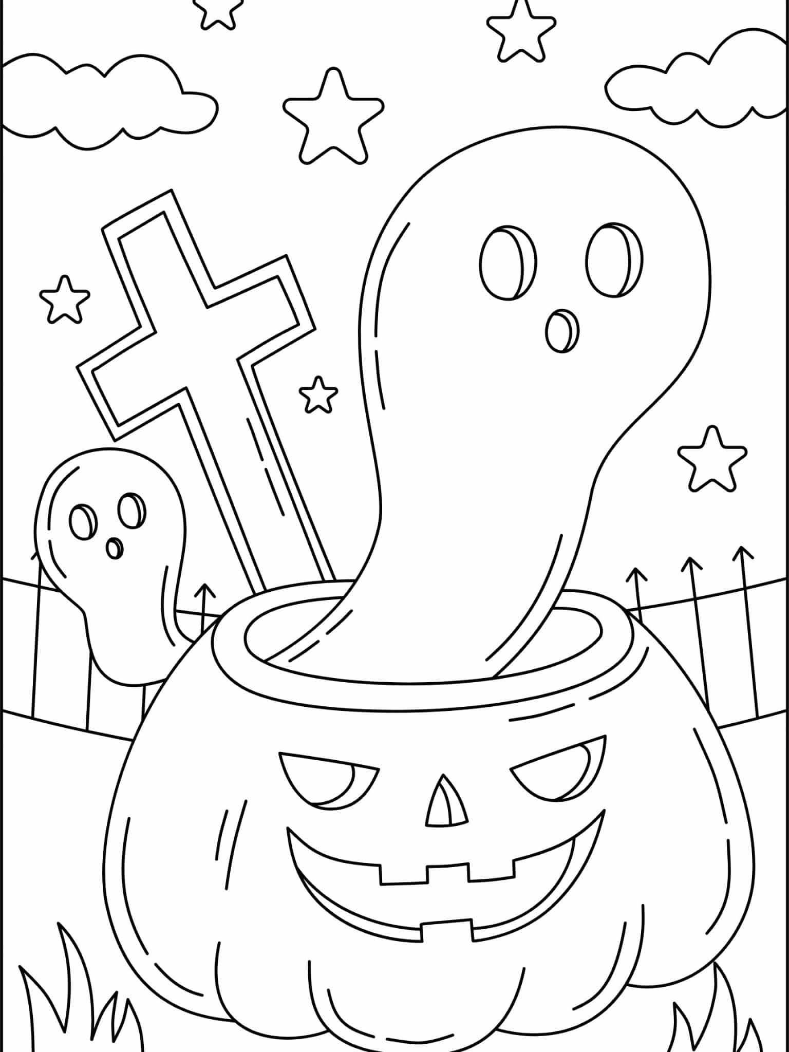 Pumpkin Carving Stencils for Kids - Goally